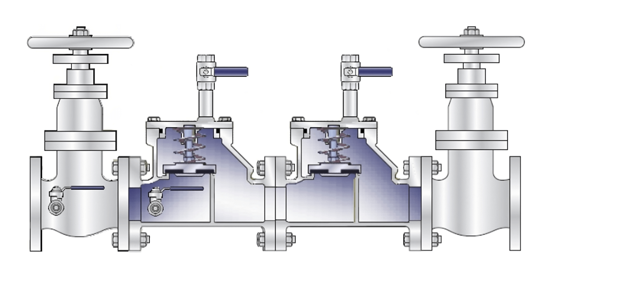 Dual Check Valve Diagram